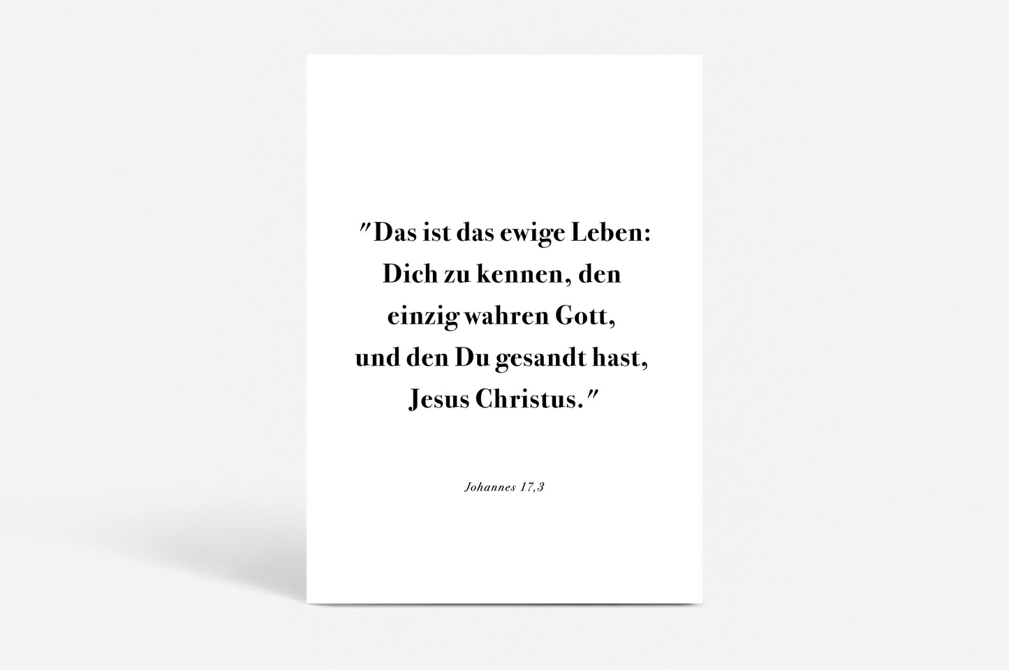 Poster "Ewiges Leben"