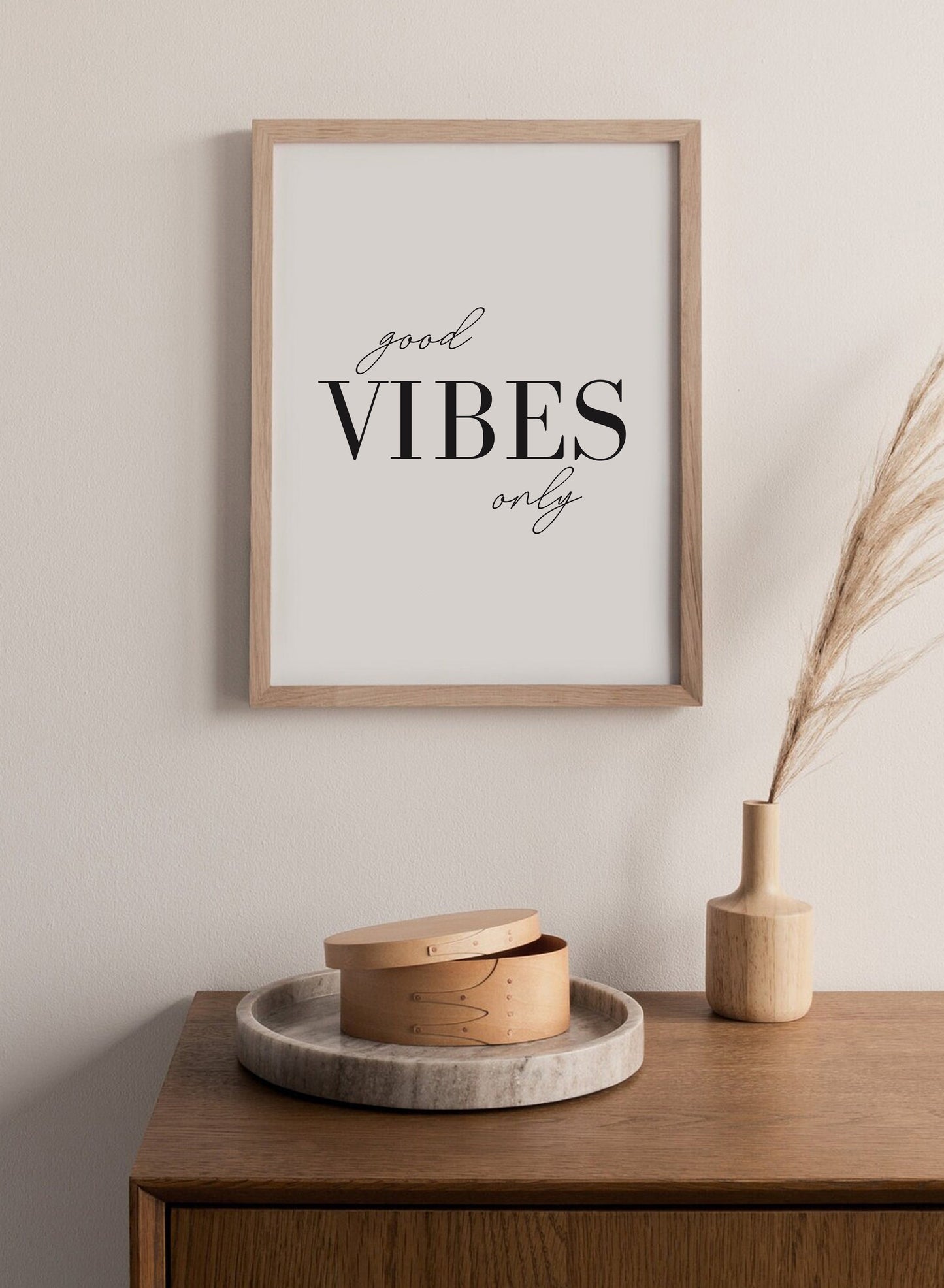 Poster "Good vibes only"
