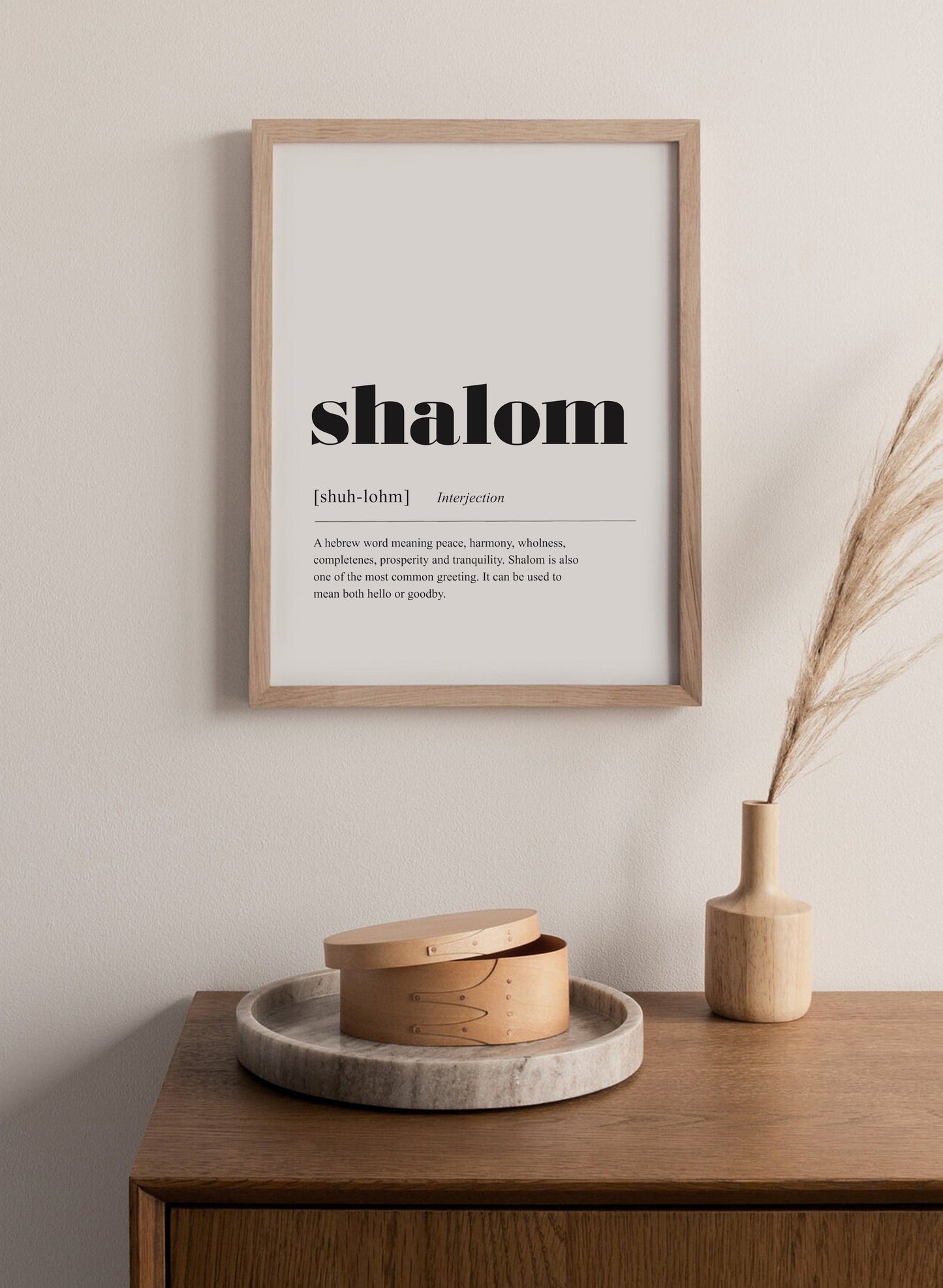 Poster "Shalom"
