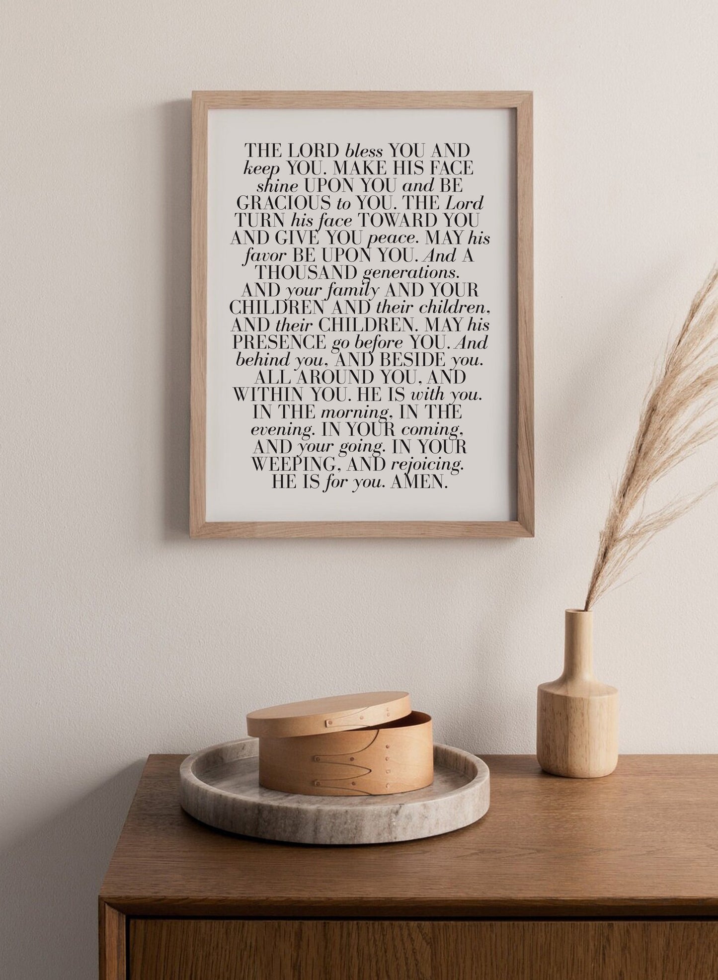 Poster "The Blessing"