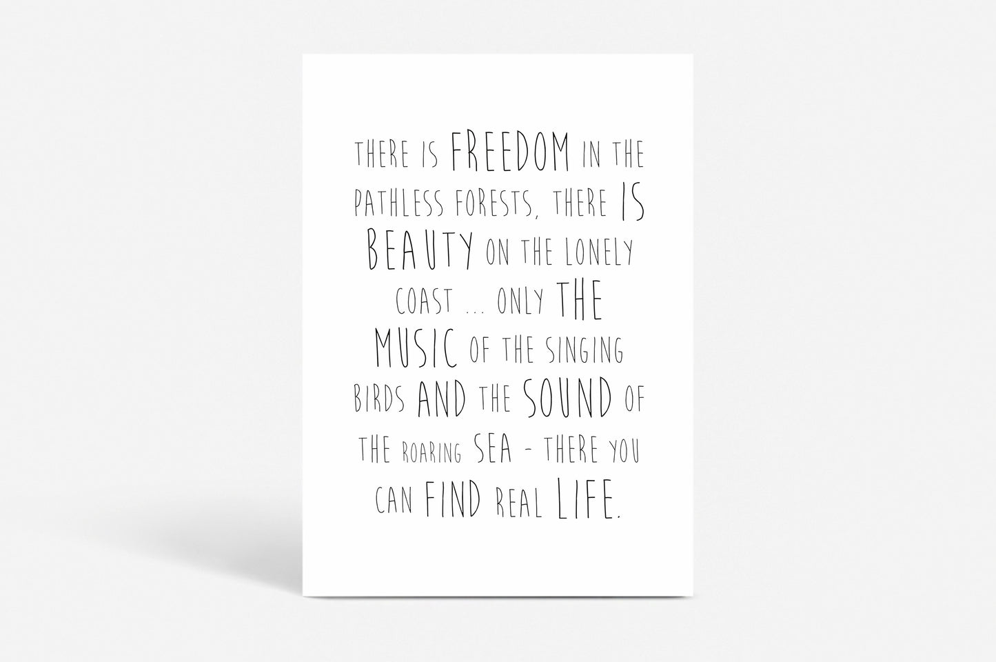 Poster "There is Freedom"