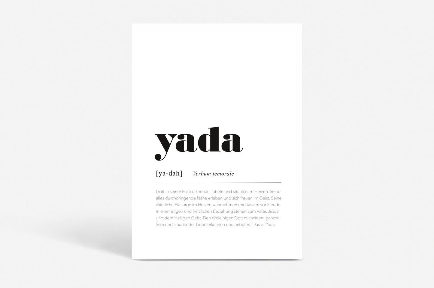 Poster "Yada Worship"