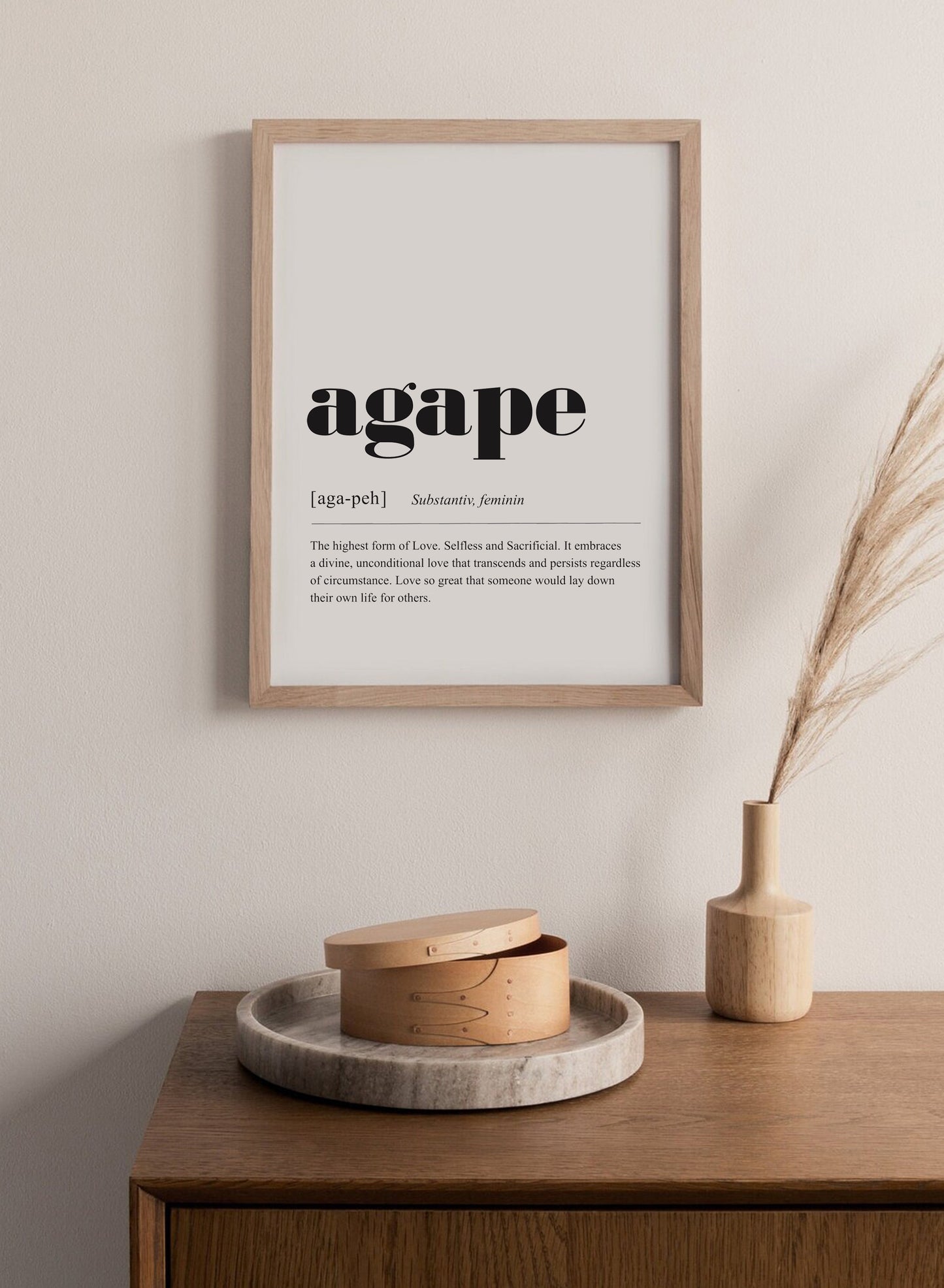 Poster "Agape"