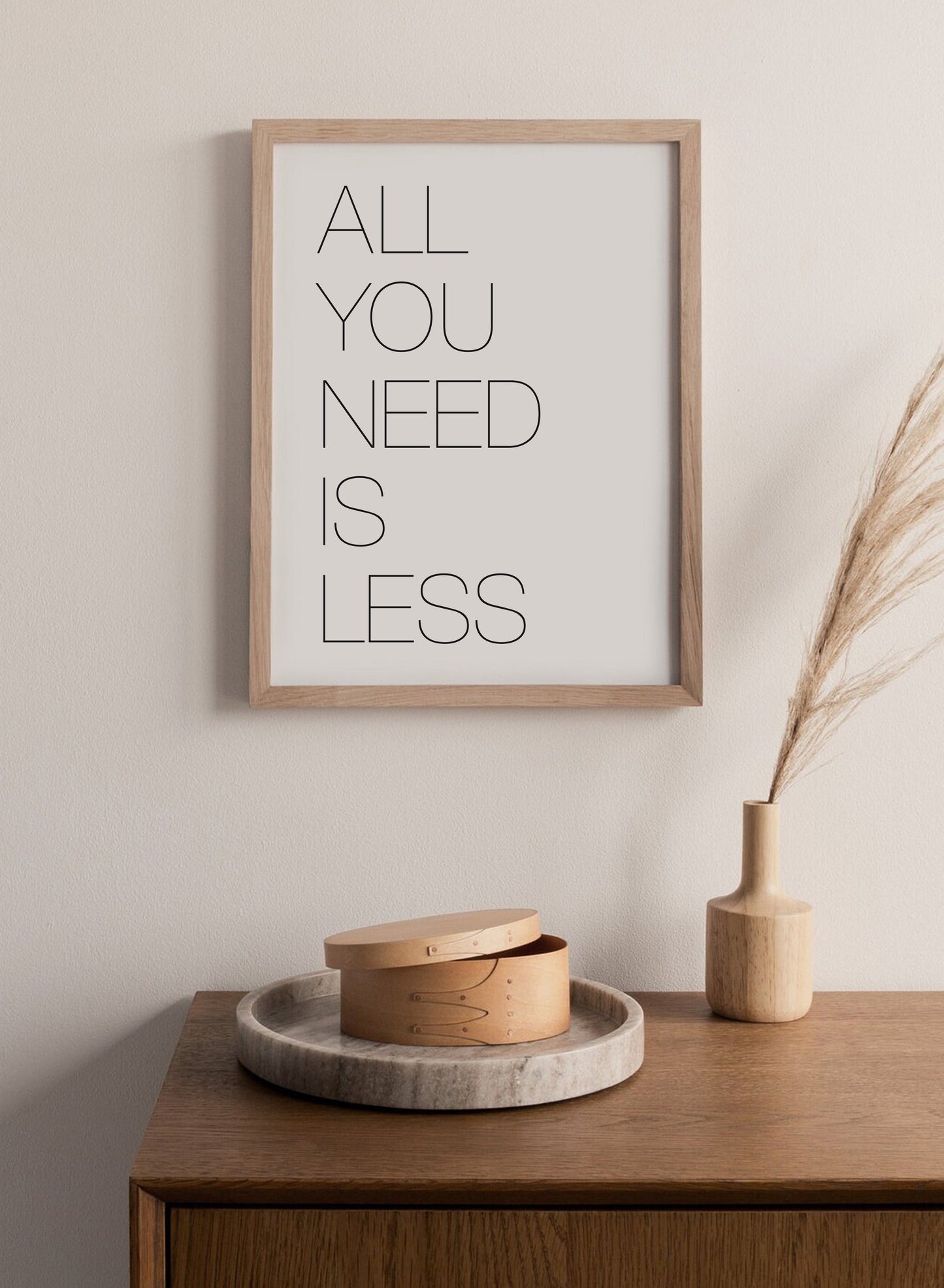 Poster "All you need"