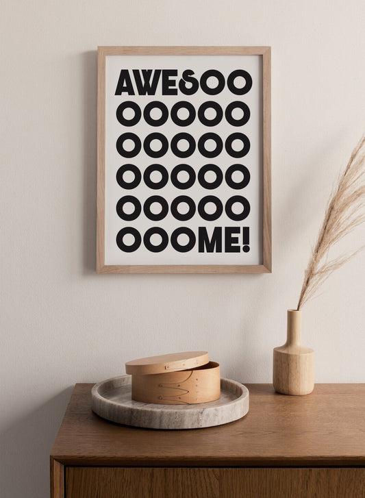 Poster "Awesome"