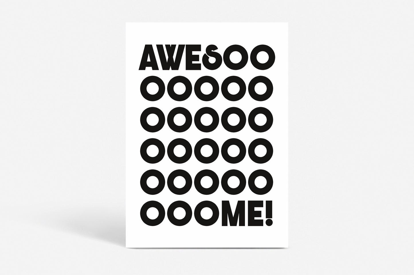 Poster "Awesome"