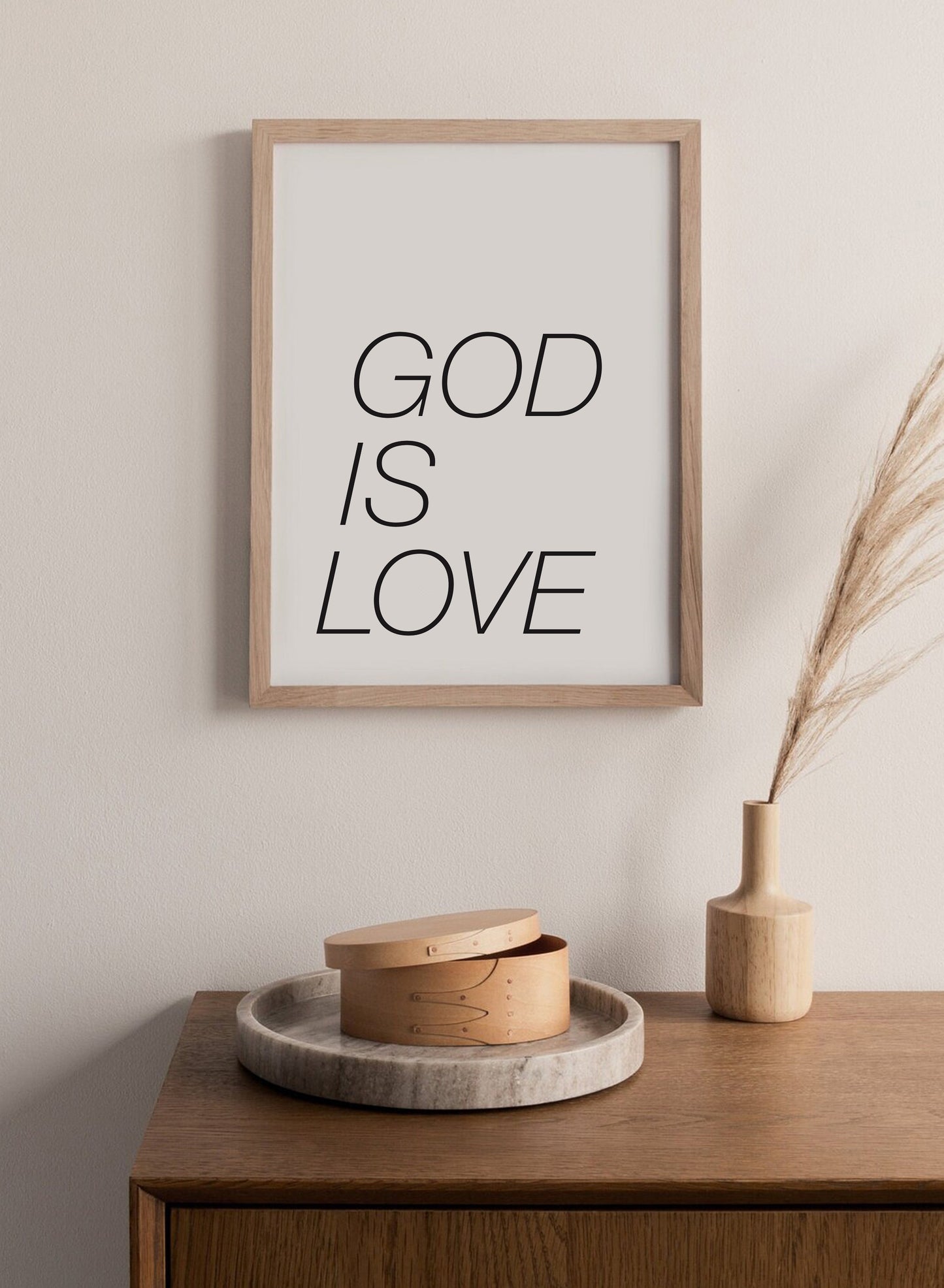 Poster "God is Love"