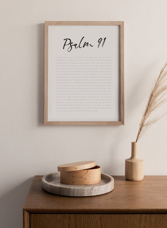 Poster "Psalm 91"