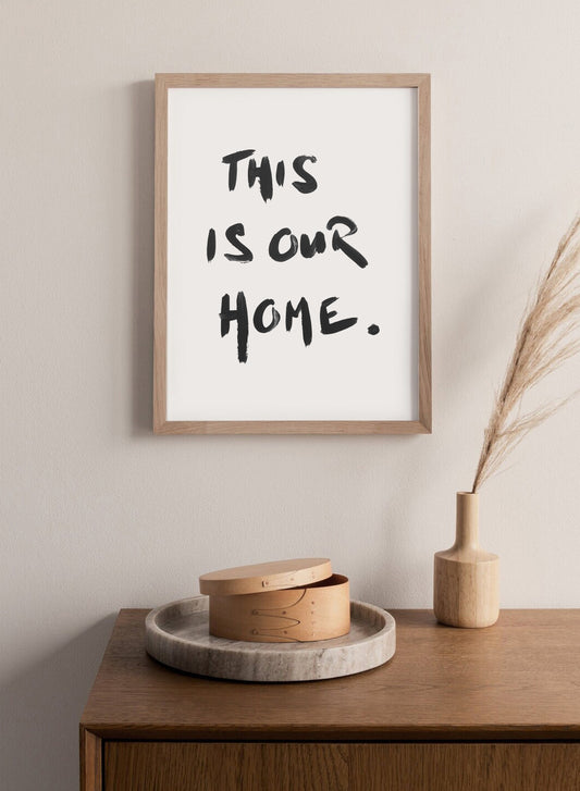 Poster "This is Home"