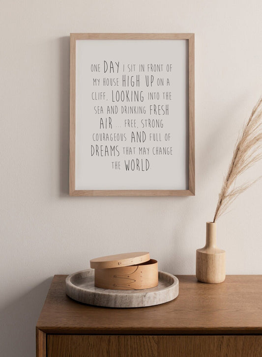 Poster "One Day"