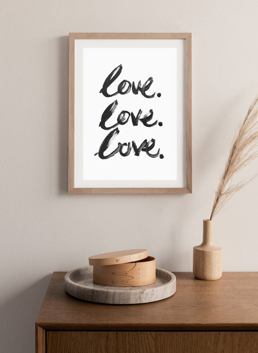 Poster "Love Love Love"